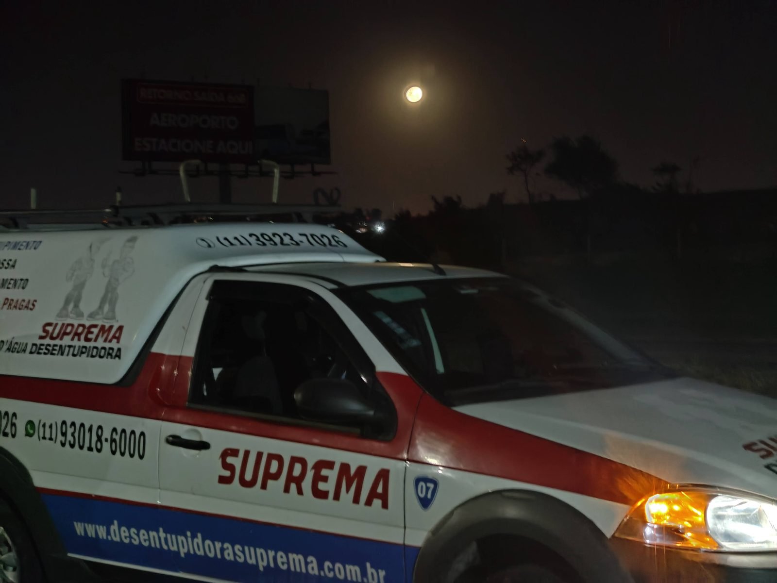 Atendimento de emergência de hidrojateamento em rodovia na Grande São Paulo — Potim - SP